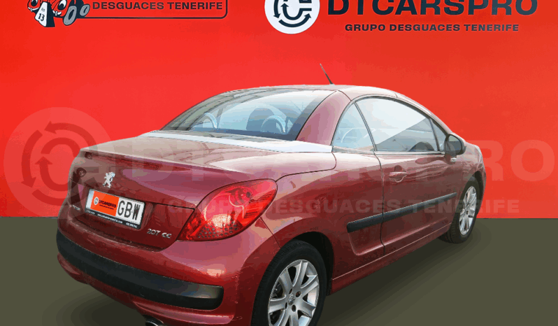 
								Peugeot 207 CC 1.6 16v completo									